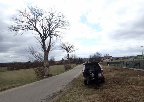 Amphibians sampling – Tricity Landscape Park, Reszki area