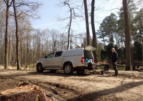 Amphibians sampling – Niedźwiedzia Góra, Tenczynek (commune Krzeszowice)