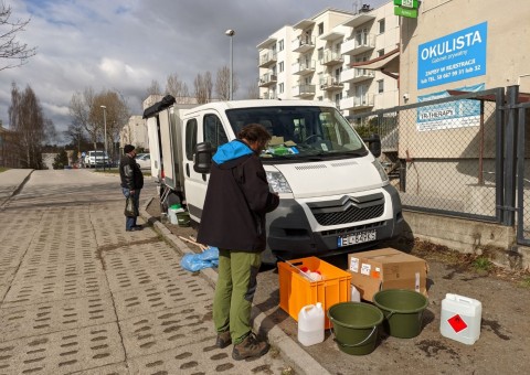 Water sampling – Obłuże, Gdynia