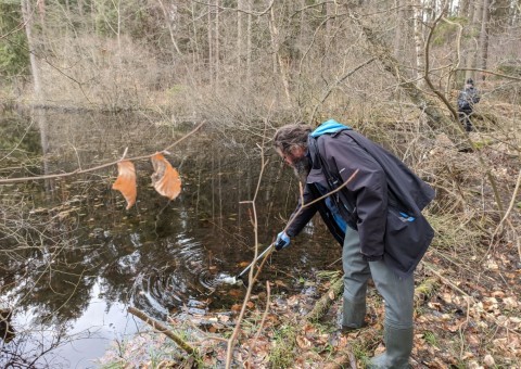 Water sampling – Przetoczyno area (Tricity Landscape Park)