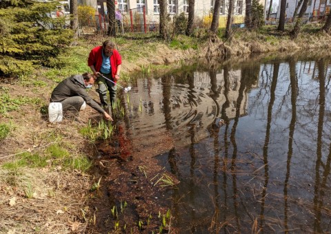 Water sampling – Stoki, Łódź