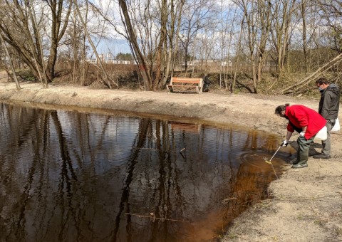 Water sampling – Majerowskie Błota, Łódź