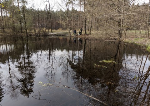 Water sampling – Ustronie area (commune Aleksandrów Łódzki)