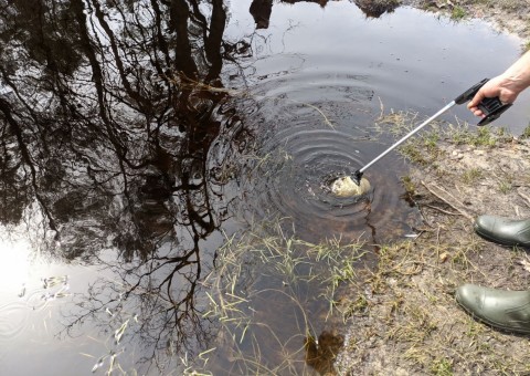 Water sampling – Ustronie area (commune Aleksandrów Łódzki)