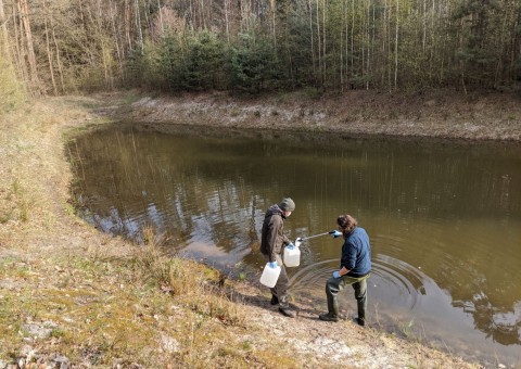 Water sampling – Madaje area (commune Lutomiersk)