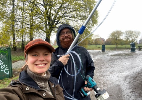 Water sampling – Hovindammen, Oslo