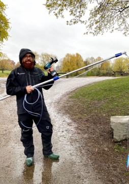 Water sampling – Hovindammen, Oslo