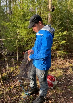 Water sampling – Tjernsrudtjernet, Oslo