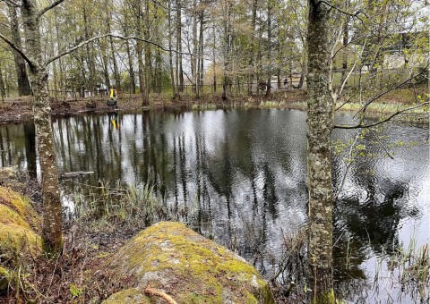 Water sampling – Lindbeckdammen, Oslo