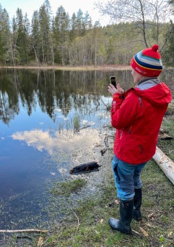 Water sampling – Svartputten, Oslo