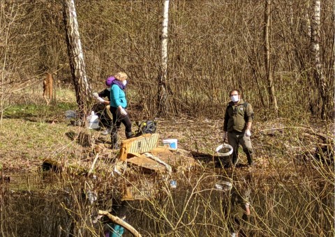 Water sampling – Zakrzówek, Kraków