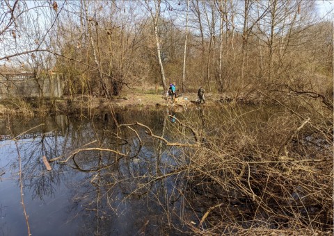 Water sampling – Zakrzówek, Kraków