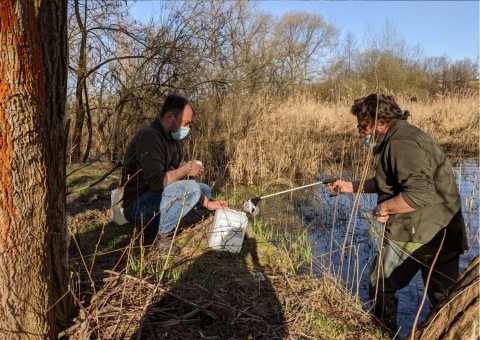 Water sampling – Szuwarowa, Kraków