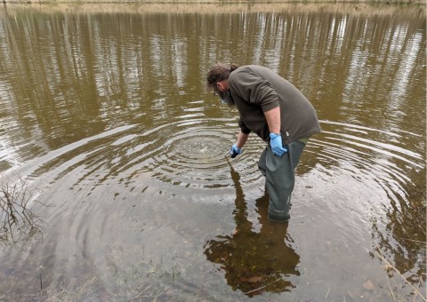 Water sampling – Błoto, Niepołomice