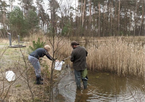 Water sampling – Błoto, Niepołomice