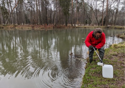 Water sampling – Niedźwiedzia Góra, Tenczynek (commune Krzeszowice)