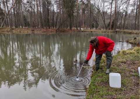 Water sampling – Niedźwiedzia Góra, Tenczynek (commune Krzeszowice)