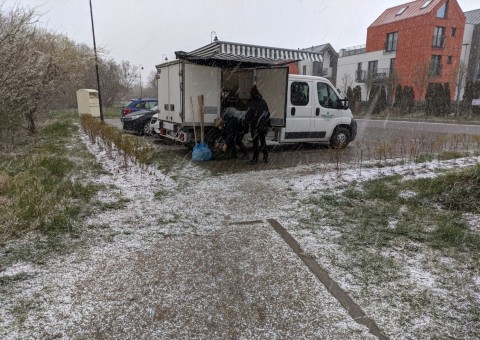 Pobieranie prób wody – Park Reagana, Gdańsk