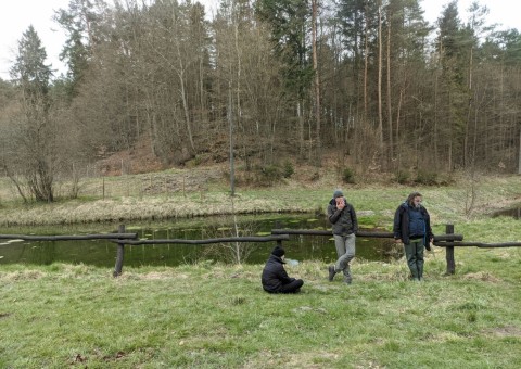 Pobieranie prób wody – okolice Gniewowa TPK