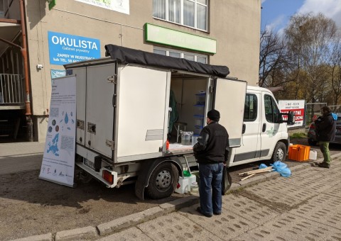 Pobieranie prób wody – Obłuże, Gdynia