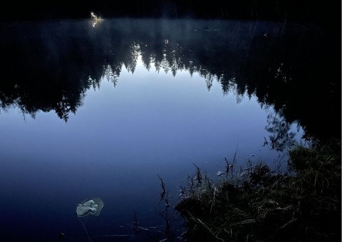 Pobieranie prób wody – Sognsvannputten, Oslo