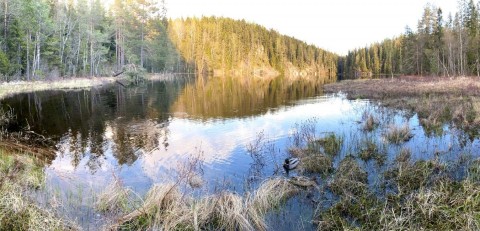 Pobieranie prób wody – Svartputten, Oslo