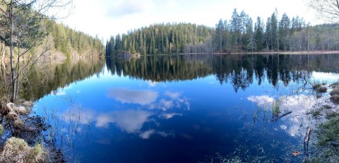 Pobieranie prób wody – Svartputten, Oslo