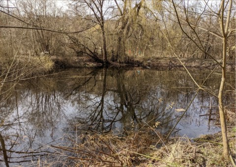 Pobieranie prób wody – Zakrzówek, Kraków