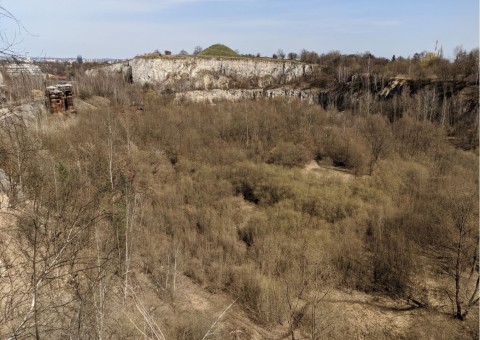 Pobieranie prób wody – Kamieniołom Liban, Kraków