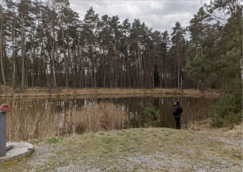 Pobieranie prób wody – Błoto, Niepołomice