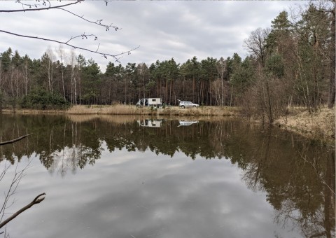 Pobieranie prób wody – Błoto, Niepołomice