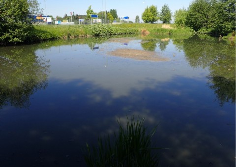 Pobieranie prób wody – Leangen, Landbruksvegen, Trondheim